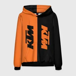 Мужская толстовка 3D KTM КТМ