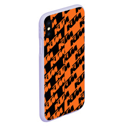 Чехол для iPhone XS Max матовый KTM КТМ - фото 2