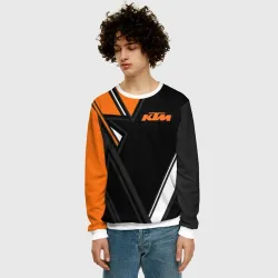 Мужской свитшот 3D KTM КТМ - фото 2