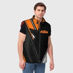 Мужской жилет утепленный 3D KTM КТМ - фото 2