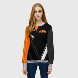 Женский свитшот 3D KTM КТМ - фото 2