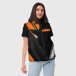 Женский жилет утепленный 3D KTM КТМ - фото 2