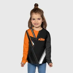 Детский лонгслив 3D KTM КТМ - фото 2