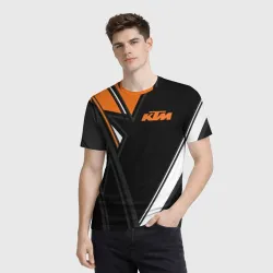 Мужская футболка 3D KTM КТМ - фото 2