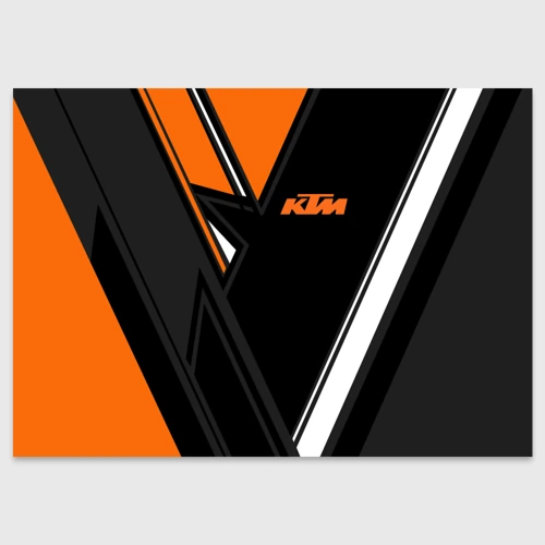 Поздравительная открытка KTM КТМ