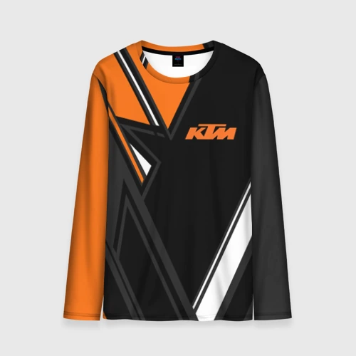Мужской лонгслив 3D KTM КТМ