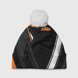Шапка 3D c помпоном KTM КТМ