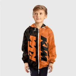 Детская ветровка 3D KTM КТМ - фото 2
