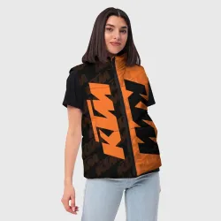 Женский жилет утепленный 3D KTM КТМ - фото 2
