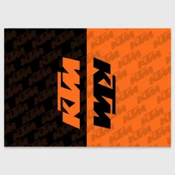 Поздравительная открытка KTM КТМ