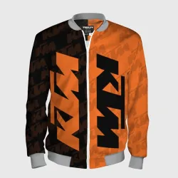 Мужской бомбер 3D KTM КТМ