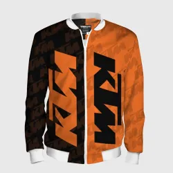 Мужской бомбер 3D KTM КТМ