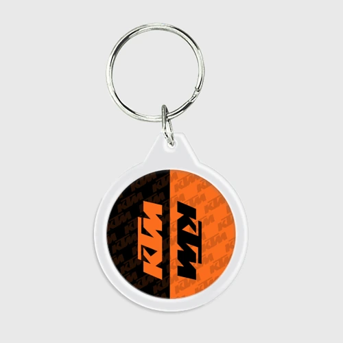 Брелок круглый KTM КТМ