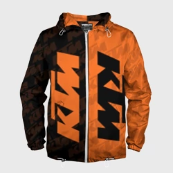 Мужская ветровка 3D KTM КТМ