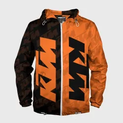 Мужская ветровка 3D KTM КТМ