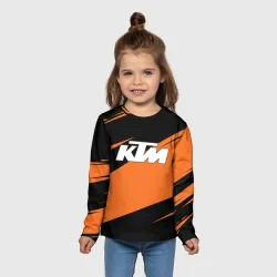 Детский лонгслив 3D KTM КТМ - фото 2
