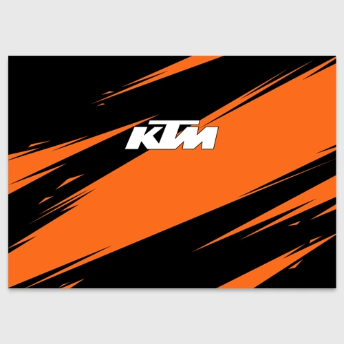 Поздравительная открытка KTM КТМ
