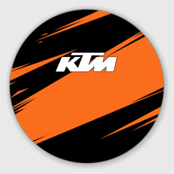 Круглый коврик для мышки KTM КТМ