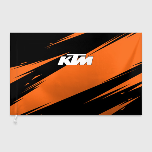 Флаг 3D KTM КТМ - фото 3