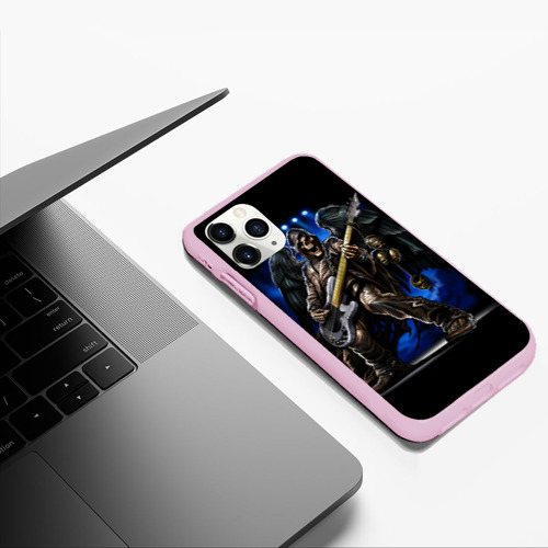 Чехол для iPhone 11 Pro Max матовый Настроить жнецов, цвет розовый - фото 5