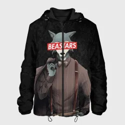 Мужская куртка 3D Beastars serious