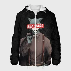 Мужская куртка 3D Beastars serious