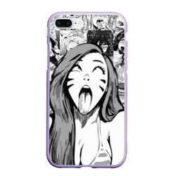 Чехол для iPhone 7Plus/8 Plus матовый Belle Delphine Ahegao