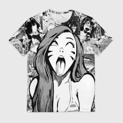 Мужская футболка 3D Belle Delphine Ahegao