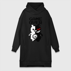 Платье-худи хлопок Monokuma game over