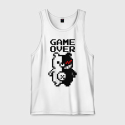 Мужская майка хлопок Monokuma game over