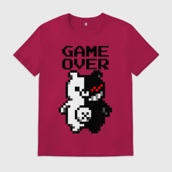 Мужская футболка хлопок Monokuma game over