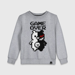 Детский свитшот хлопок Monokuma game over