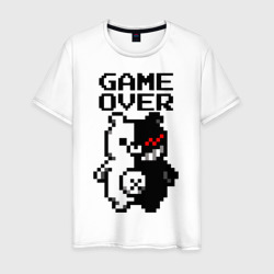 Мужская футболка хлопок Monokuma game over