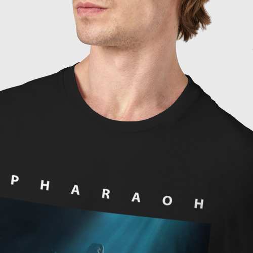 Мужская футболка хлопок с принтом Pharaoh Million Dollar Depress, фото #4