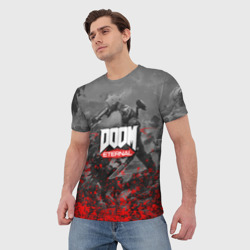 Мужская футболка 3D Doom - фото 2