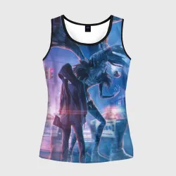 Женская майка 3D В поисках жертвы