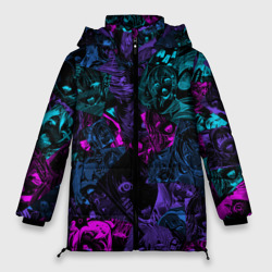 Женская зимняя куртка Oversize Neon Ahegao