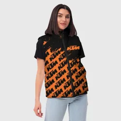 Женский жилет утепленный 3D KTM КТМ - фото 2