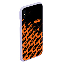 Чехол для iPhone XS Max матовый KTM КТМ - фото 2