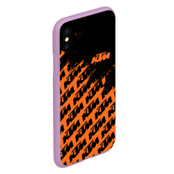 Чехол для iPhone XS Max матовый KTM КТМ - фото 2