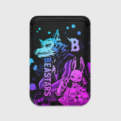 Картхолдер Magsafe магнитный Beastars, Легоши и Хару