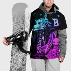 Накидка на куртку 3D Beastars, Легоши и Хару