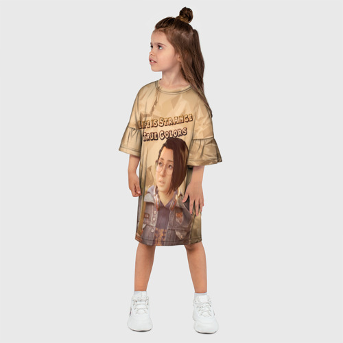 Детское платье 3D с принтом New  Life is Strange, фото на моделе #1