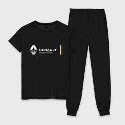 Женская пижама хлопок Renault Passion for life