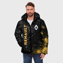 Мужская зимняя куртка 3D Renault Брызги - фото 2