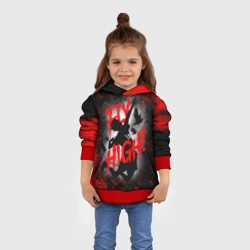 Детская толстовка 3D Fly high волейбол!! - фото 2