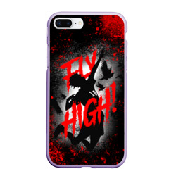 Чехол для iPhone 7Plus/8 Plus матовый Fly high волейбол!!
