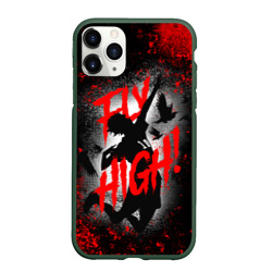 Чехол для iPhone 11 Pro матовый Fly high волейбол!!