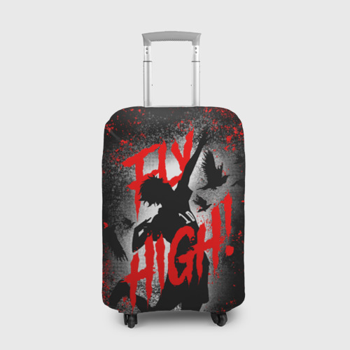 Чехол для чемодана 3D Fly high волейбол!!, цвет 3D печать