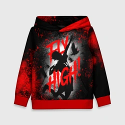 Детская толстовка 3D Fly high волейбол!!